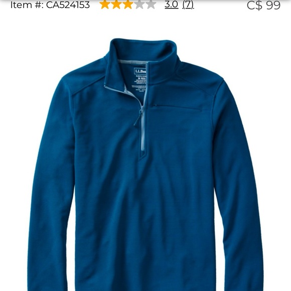 Men's VentureStretch Ottoman-Rib Pullover, Quarter-Zip - Picture 1 of 5